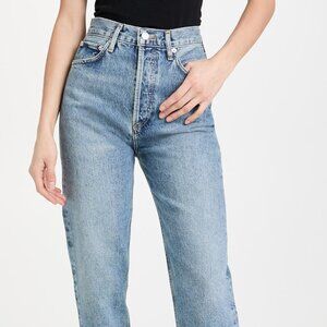 AGOLDE 90's Pinch Waist High Rise Straight Jeans